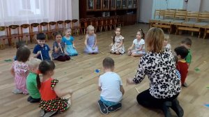 Игра с палочками   "Шла коза на каблуках" ( ср. гр.)