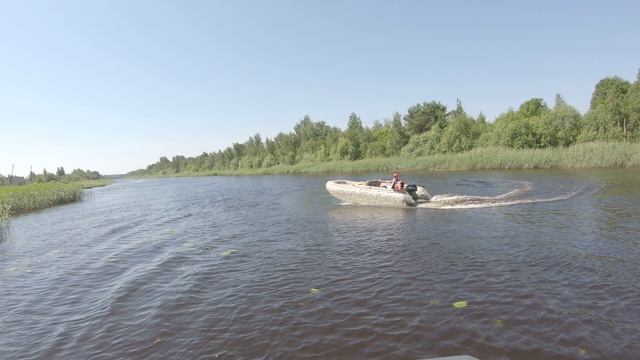 Лодка Флагман 420К Катамаран смотреть онлайн