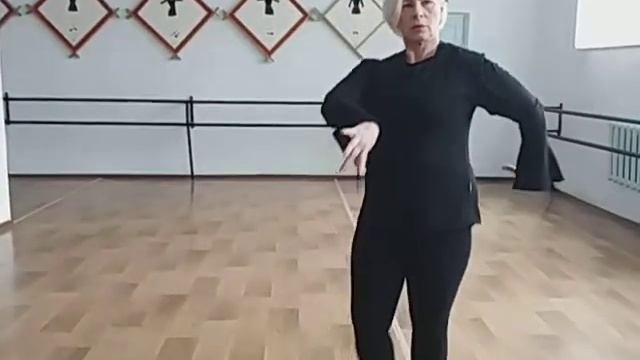 Занятие 3. Часть 2. Испанский танец, связка движений. 26.03.2020 смотреть онлайн