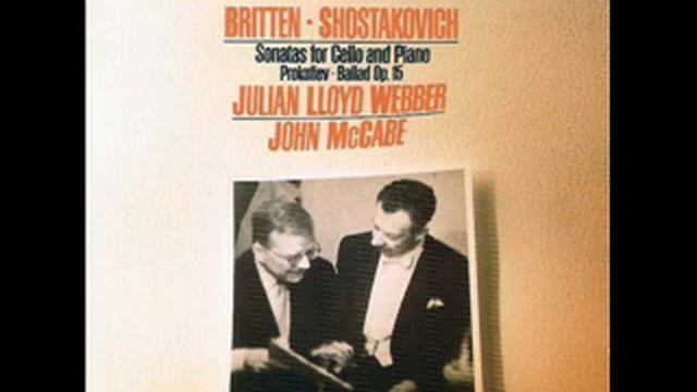 Shostakovich Cello Sonata Op.40 Part 3 смотреть онлайн