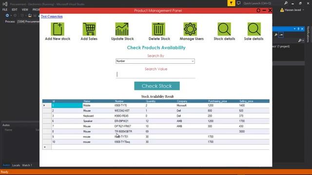 Stock Management and Tracking software | C# .Net & Sql server смотреть онлайн