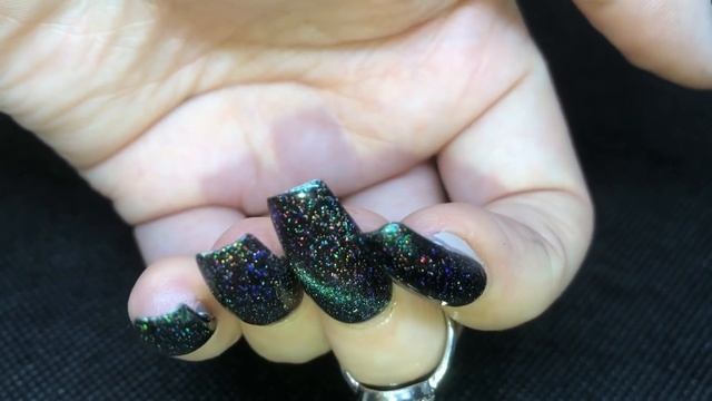 Born Pretty Holographic Chameleon Cat Eye Polishes & Peel Off ( apparently ) Polish смотреть онлайн