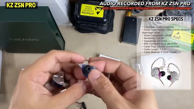 KZ ZSN Pro VS ThieAudio Legacy 3 Sound Test & Unboxing смотреть онлайн