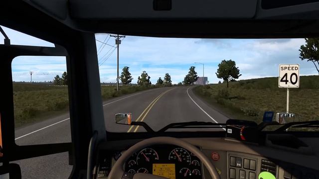 ATS# 8 - Double Trailer from Pendleton to Redding Part 1 смотреть онлайн