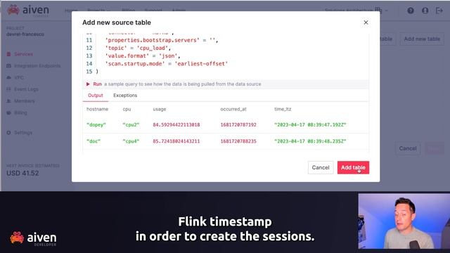 How to create session windows in Apache Flink смотреть онлайн