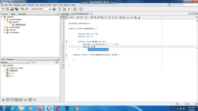 Java the complete Reference Ninth Edition (Chapter 7) Example (13) Static смотреть онлайн