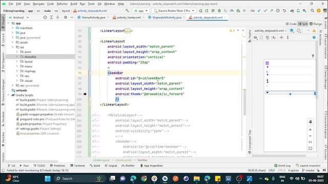 Slider Seekbar In Android смотреть онлайн