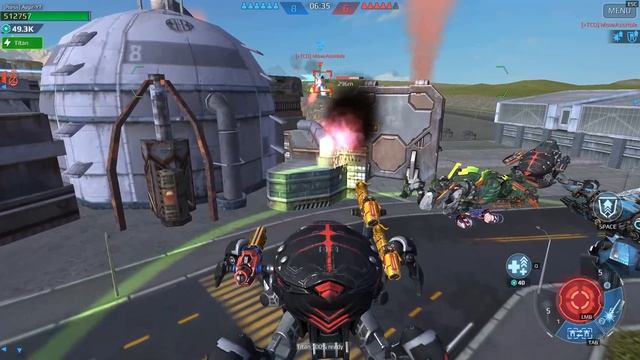 [WR] ? Mk2 Maxed ARACHNID Invader Gameplay - Special Edition Robot | War Robots смотреть онлайн