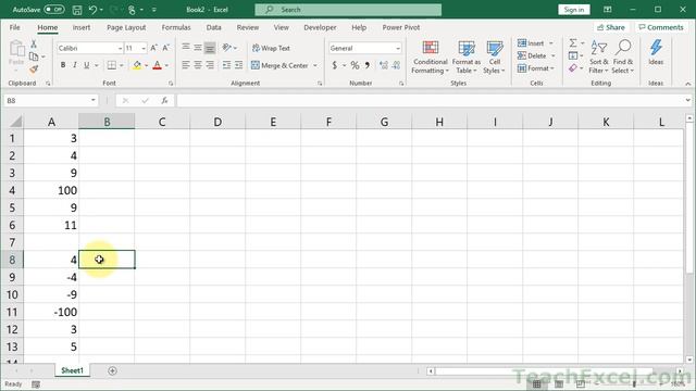 Excel Quickie 18 - Convert All Negative Values to Positive Values in Excel смотреть онлайн