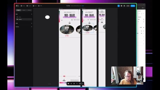 Redesigning my portfolio in Framer: Part 1 смотреть онлайн