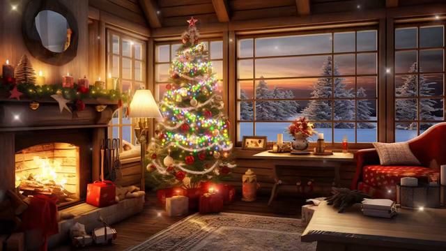 Cozy Christmas Jazz by the Fireplace: Creating Merry Moments for All смотреть онлайн