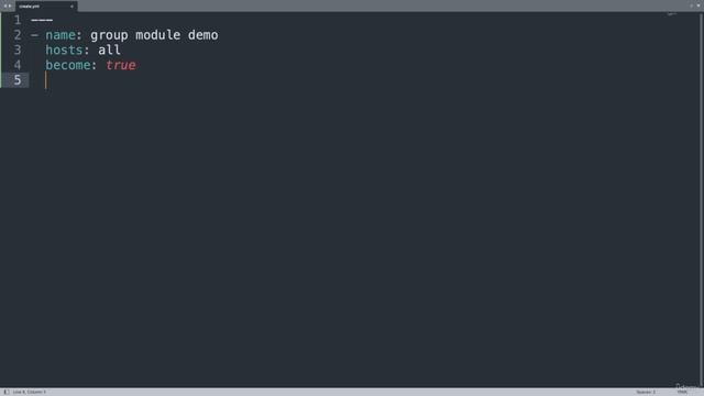 17 Create a group in Linux Ansible module group смотреть онлайн