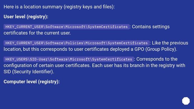 Where is the certificate folder in Windows 7? смотреть онлайн