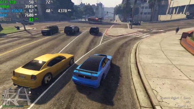 GTA 5 - Xeon X5670 & GTX 970 смотреть онлайн