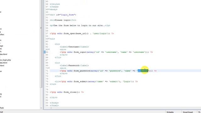 Codeigniter Login Form Part 2 смотреть онлайн