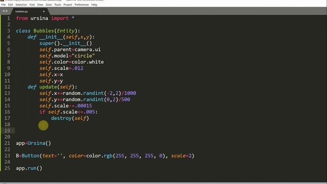 Ursina Engine – 3D Python Game Engine Tutorial: # 18, Creating Bubbles смотреть онлайн