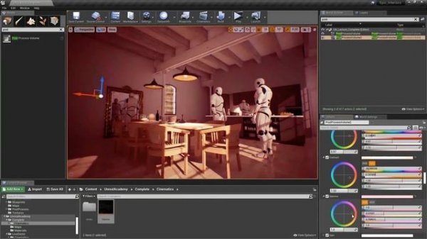 Unreal Post processing in depth tutorial/ A complete post processing tutorial/Unreal engine