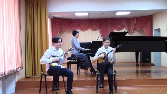 А Ерофеева, Д Евсевьев. Ансамбль ДМШ 2 г Рубцовск. смотреть онлайн
