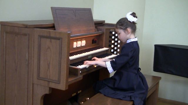 Регина БАГАМАЕВА, 7 лет (орган) смотреть онлайн