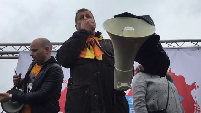Марш в защиту Петербурга. 1 мая 2018 года. Алексей Ковалёв, «Справедливая Россия» смотреть онлайн