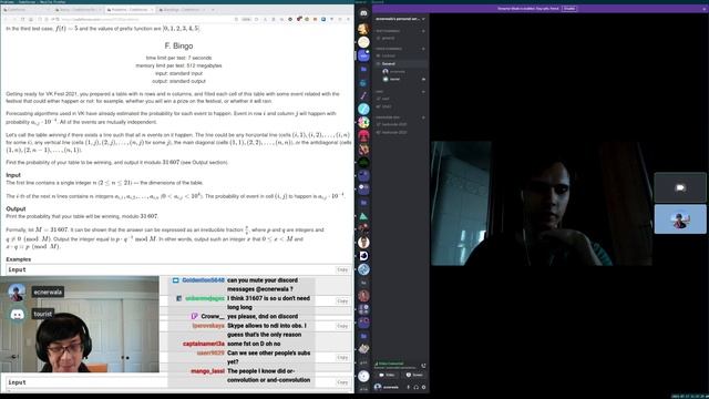 Codeforces Round 733 Post-Contest Discussion (with tourist!) смотреть онлайн