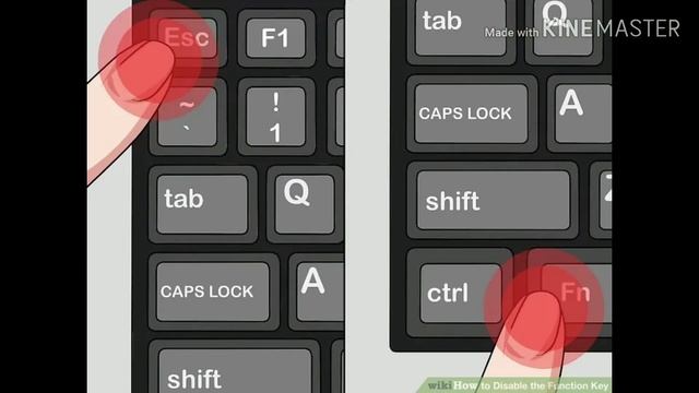 3 ways Disable Function Key On Your Keyboard || How To Turn Off Fn Lock Key смотреть онлайн