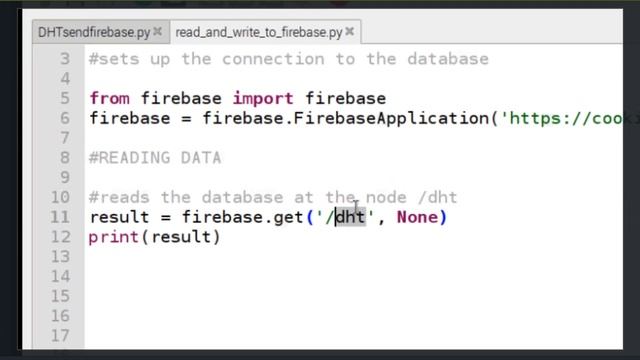 Python 3 Reading from Firebase смотреть онлайн