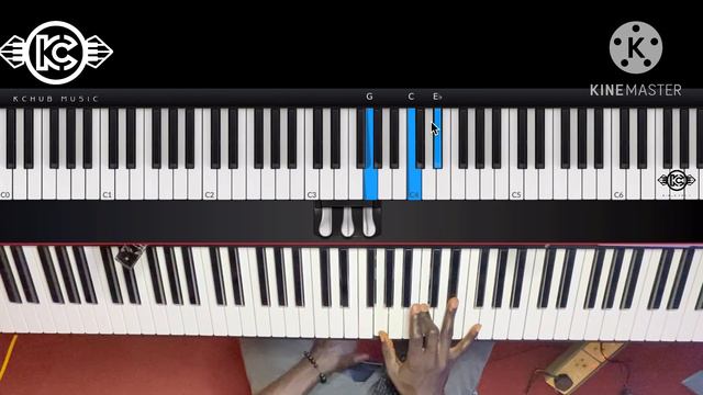 Learn Adonai by Nathaniel bassey |piano tutorial смотреть онлайн