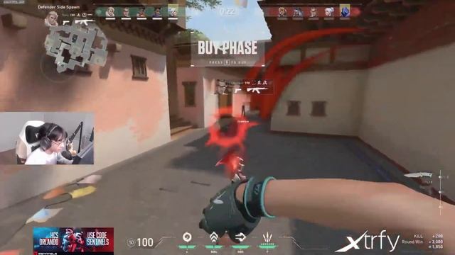 TenZ on the new stretched crosshair setting смотреть онлайн