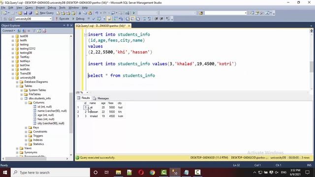 BETWEEN IN SQL SERVER | IN HINDI | IN URDU | SQL SERVER FOR BEGINNERS | I HATE PROGRAMMING смотреть онлайн