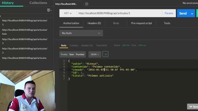 RESTful JAVA - 06 GET Y POST смотреть онлайн