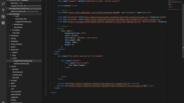Laravel 5 - Bootstrap Multi Image Uploader Creating Views 3 of 4 смотреть онлайн