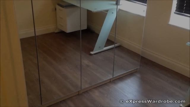 IKEA Pax Vikedal Mirror Door Wardrobe Design смотреть онлайн