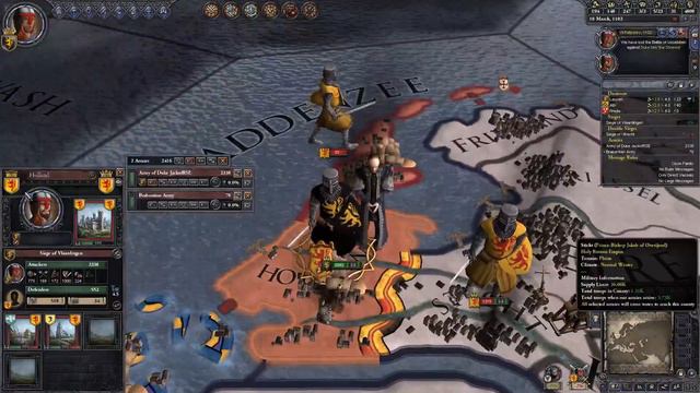 CK2 Holy Fury: Catholic Vassal Tutorial ~ Ep#8 смотреть онлайн