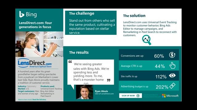 Webinar: Missing Bing, Missing Conversions смотреть онлайн