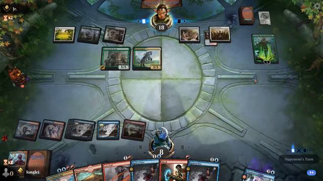 MTGA UR quest deck draw and burn vs adventure deck смотреть онлайн