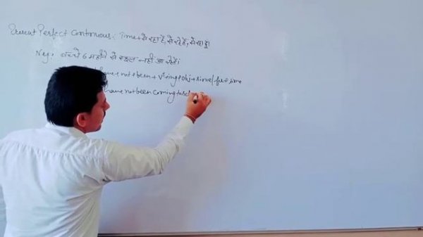 Present Perfect Continuous Tense