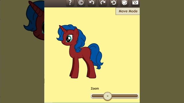 Делаем Лунную пони в игре ( Создай свою пони) смотреть онлайн