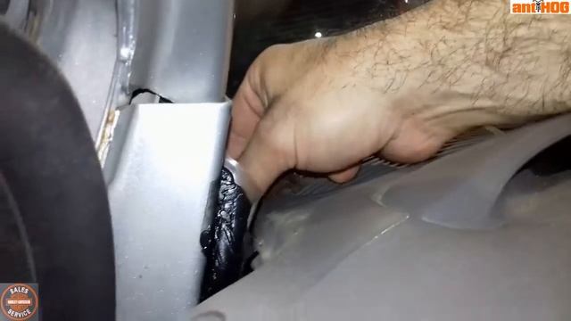 2001 Додж Караван 3,3. Замена лобового  стекла-2. 2001 Dodge Caravan 3,3 Windshield Replacement - 2