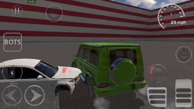 MERCEDES GELANDEWAGEN | CAR BATTLE | REALISTIC CAR CRASHES #115 смотреть онлайн