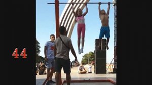 Мировой рекорд 71 подтягивание девочка Настя Васильченко 8 лет