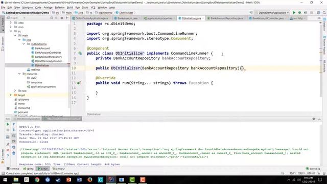 How to Initialize a Database [Intermediate Spring Boot] смотреть онлайн
