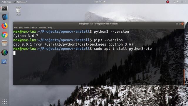 Install OpenCV for Python on Ubuntu 18.04 2019 смотреть онлайн