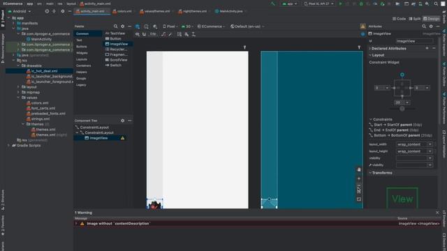 Разработка на Android Studio / Урок #2 – Дизайн основного окна смотреть онлайн