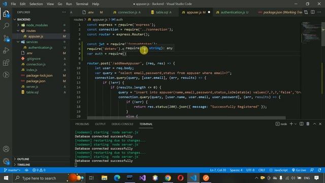 2. Article Hub - All Other API of Appuser & JWT Token Implementation (Angular, Node.js, MySQL) смотреть онлайн