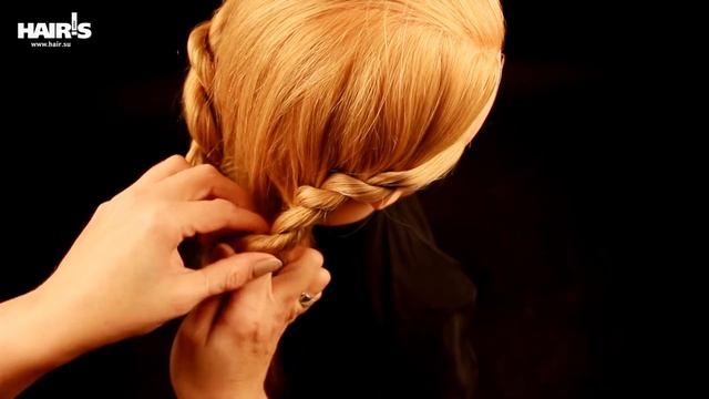 Делаем прическу из жгутов - видеоурок (мастер-класс) Hair’s How. смотреть онлайн