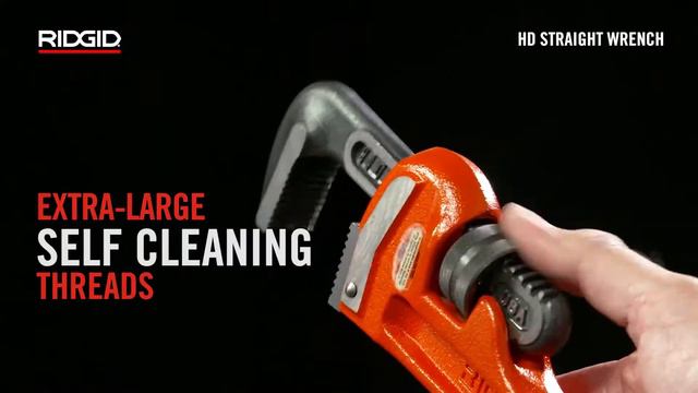 RIDGID Heavy Duty Straight Wrench смотреть онлайн