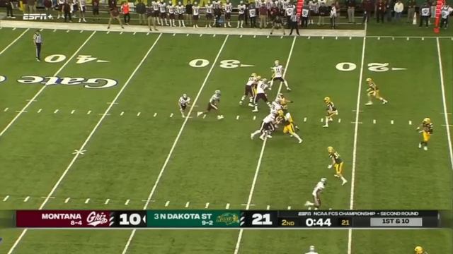 Montana vs North Dakota State Highlights | College Football Week 14 | NCAA FCS Championship смотреть онлайн
