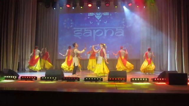 MVI 1509. Ансамбль индийского танца «Sapna(Сапна)». Народный танец индийского штата Гуджарат-Дандиа смотреть онлайн