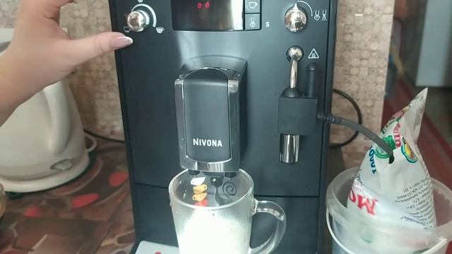Nivona CafeRomatica 520. Бюджетная кофемашина. Настройка температуры, промывки, помола и другое! смотреть онлайн